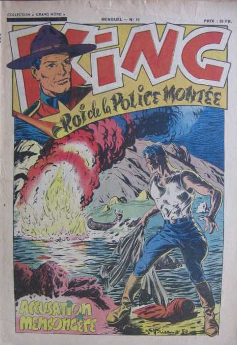 Scan de la Couverture King Police Monte n 18